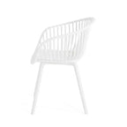 Christopher Knight Home Sedia d'accento in plastica polipropilene da esterno Santa Fe, 2 pezzi