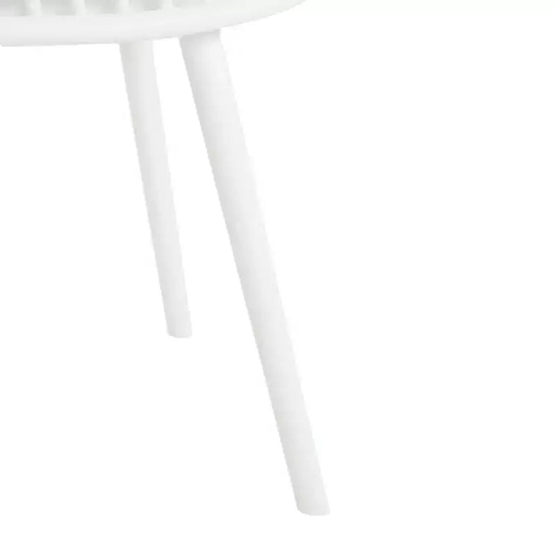 Christopher Knight Home Sedia d'accento in plastica polipropilene da esterno Santa Fe, 2 pezzi