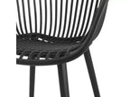 Christopher Knight Home Sedia d'accento in plastica polipropilene da esterno Santa Fe, 2 pezzi