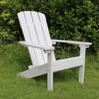 Lakeside Faux Wood Adirondack Outdoor Portable Chair - Merry Products: