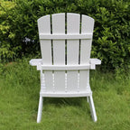 Lakeside Faux Wood Adirondack Outdoor Portable Chair - Merry Products: