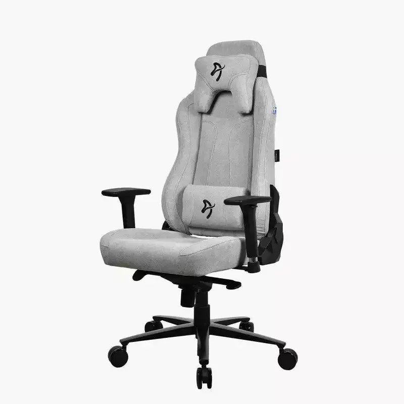 Sedia da ufficio e da gaming Arozzi Vernazza Soft Fabric con cuscini di supporto lombare e cervicale morbidi