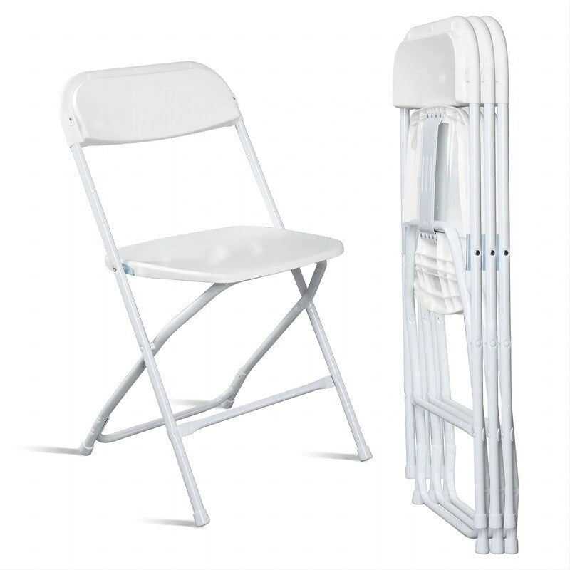 Plastic Folding School Conference Chair Set (Set of 10)