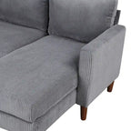 U-Shaped Cushion Modular Sofa for Living Rooms and Spacious Spaces
