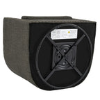 Set di 2 Poltrone Girevoli Imbottite con Dettaglio Borchie
