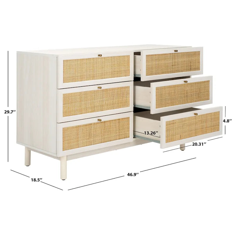 Home Aino 6 Drawer Dresser.