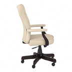 Key West High Back Tufted Office Chair with Arms by Bush Furniture